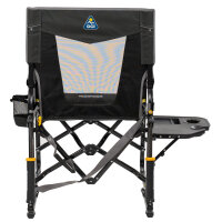 GCI Stowaway Rocker mit Seitentisch Dark Charcoal, Faltstuhl