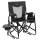 GCI Stowaway Rocker mit Seitentisch Dark Charcoal, Faltstuhl