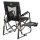 GCI Stowaway Rocker mit Seitentisch Dark Charcoal, Faltstuhl