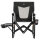 GCI Stowaway Rocker mit Seitentisch Dark Charcoal, Faltstuhl