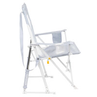 GCI Comfort Pro Rocker XL Heathered Light Blue, Campingstuhl