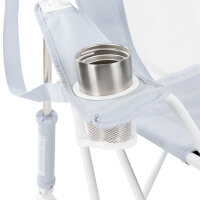 GCI Comfort Pro Rocker XL Heathered Light Blue, Campingstuhl