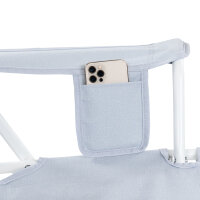 GCI Comfort Pro Rocker XL Heathered Light Blue, Campingstuhl