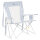 GCI Comfort Pro Rocker XL Heathered Light Blue, Campingstuhl
