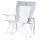 GCI Comfort Pro Rocker XL Heathered Light Blue, Campingstuhl