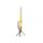Gardenflare Klassik Feuerrohr Edelstahl silber
