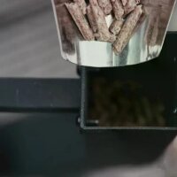 Gardenflare Klassik Feuerrohr Edelstahl schwarz
