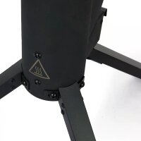 Gardenflare Klassik Feuerrohr Edelstahl schwarz