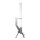 Gardenflare Premium Feuerrohr Edelstahl silber