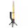 Gardenflare Premium Feuerrohr Edelstahl schwarz