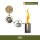 Gardenflare Tischfeuer Edelstahl silber