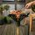 Gardenflare Grillaufsatz mit Outdoor Grillpfanne für das Klassik Feuerrohr