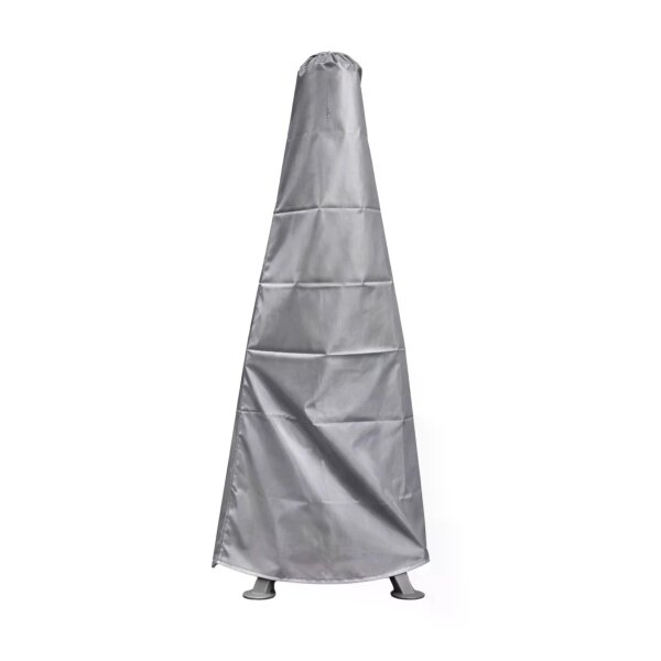 Gardenflare Abdeckhaube für Premium Feuerrohr grau