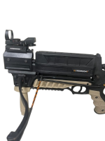 AUSTELLUNGSSTÜCK Steambow AR-6 Tactical (55lbs) inkl. M10 Upper Umbau, M10 Ersatzmagazin, Klappschaft-Adapter und Customizing Kit Sand (vormontiert)